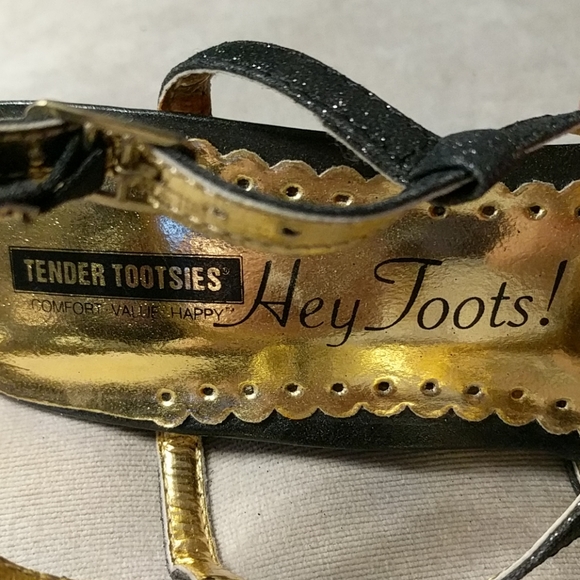 NEW Tender Tootsie open toed heels - Picture 4 of 5